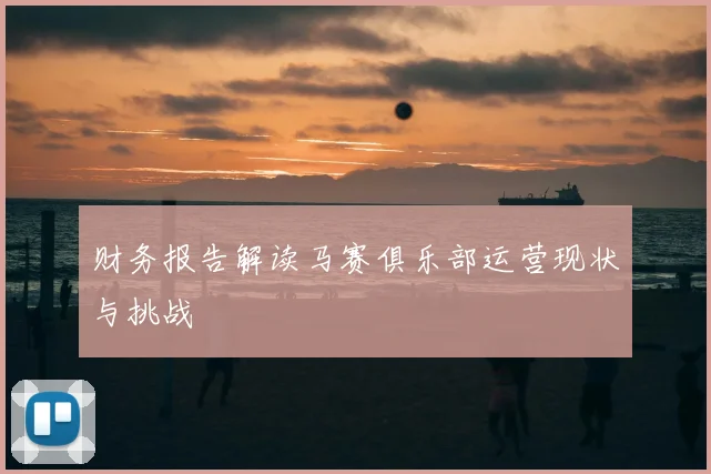 财务报告解读马赛俱乐部运营现状与挑战